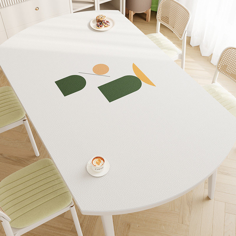 可折叠椭圆形餐桌垫防水防油防烫免洗pvc桌面保护垫可伸缩餐桌布,淘宝优惠券,粉丝福利购,淘宝优惠卷