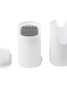 Potato Chips Cutting Box Press Cutter Cup Plastic Slicer Cho