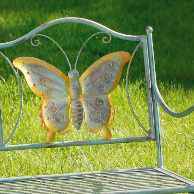 法式乡村做旧复古铁艺儿童花园椅小椅子复古做旧花架花托双人椅,淘宝优惠券,粉丝福利购,淘宝优惠卷