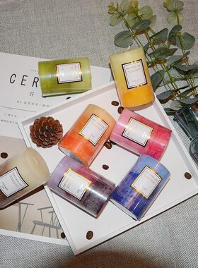 Essential Oil Scented Candles Smoked Incense Fragrance Sleep