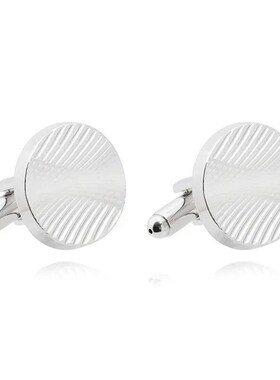 1Pair French Lines Geometry Cufflinks rendy Mens Business B