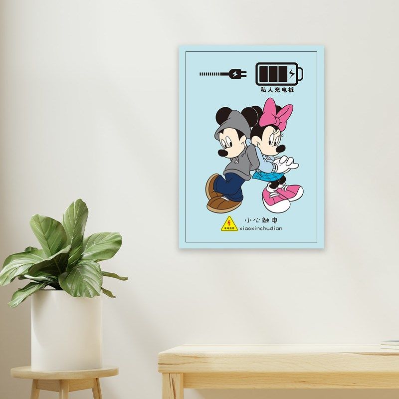 充电桩装饰美化贴纸电表箱配电保护箱遮挡翻新自粘防水贴纸画定制,淘宝优惠券,粉丝福利购,淘宝优惠卷