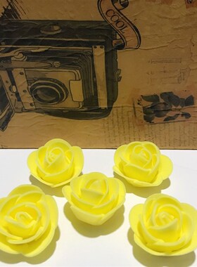 25-250Pcs Artificial Rose Heads Foam 3.5cm Artificial Flower