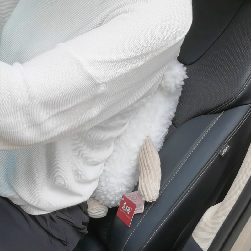 汽车靠背腰垫护腰靠垫女生睡觉娃娃车用儿童毛绒抱枕沙发客厅,淘宝优惠券,粉丝福利购,淘宝优惠卷