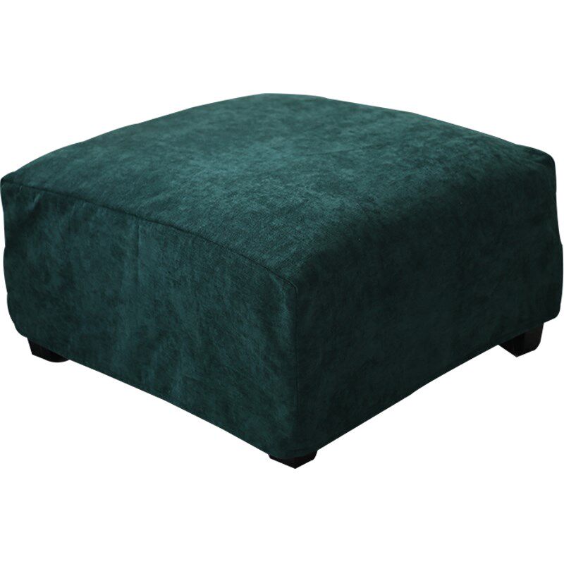 大号正方形雪尼尔方榻加厚全包矮凳家用纯色沙发踏脚凳保护罩,淘宝优惠券,粉丝福利购,淘宝优惠卷