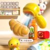Supermarket simulation cash register toy multifunctional scannable recognition induction cashier girl play house set