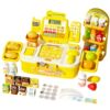 Supermarket simulation cash register toy multifunctional scannable recognition induction cashier girl play house set