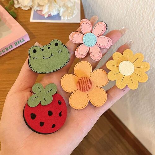 New Ba Cute Simple Ba Hair Break Hair Fragment Childrens He - 图3