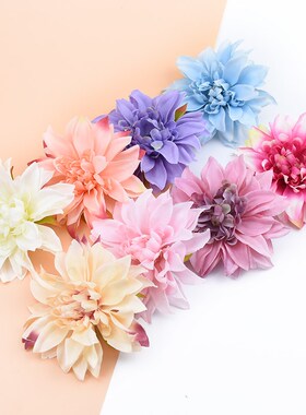 10pcs 10CM Artificial Plants Decorative Flowers Silk Gerbera