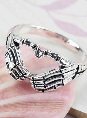 Vintage Ghost Finger Rings For Women Men Teens Retro Classic