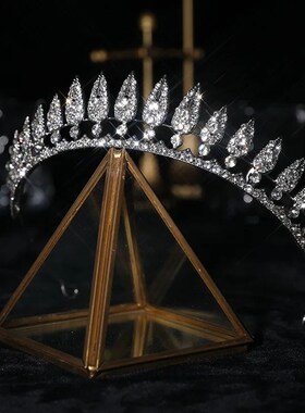 Wedding crown bridal Baroque wedding and makeup headband hai