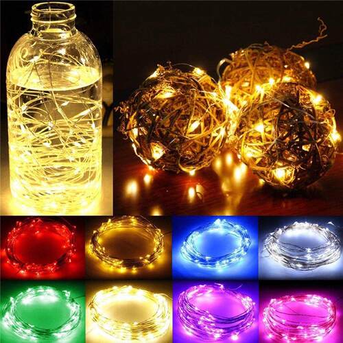 New 2M 3M 5M 10M Copper Wire LED String lights Holiday light - 图2
