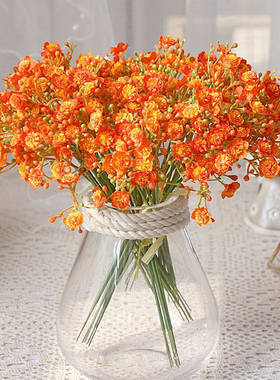 40 Head Bouquet Artificial Plastic Flower Handmade Babysbrea
