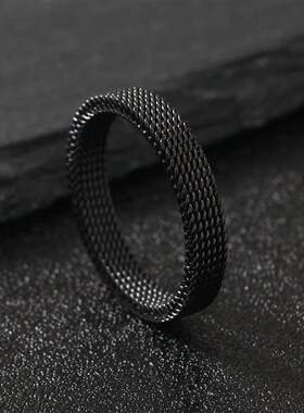 4mm Mesh Transformable Ring Fashionable Allmatch Design Tita