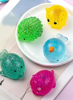 Big Spongy Squishy Mochi Fidget Toys Dolphin Whale Crab