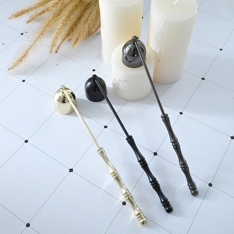 新款电镀不锈钢灭烛罩欧式复古高档灭烛铃蜡烛工具灭烛剪香薰配件,淘宝优惠券,粉丝福利购,淘宝优惠卷