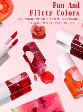 Long Lasting Water Tint Lipgloss Cup-resistant Nourishing Li