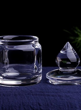 天然白水晶舍利罐摆件净体嘎乌盒小号舍利塔装藏供奉舍利子甘露瓶