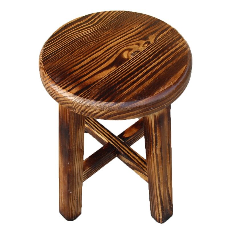 全实木黑色复古碳化木圆凳饭店酒店火锅店餐馆餐凳炭烧原木餐椅子,淘宝优惠券,粉丝福利购,淘宝优惠卷