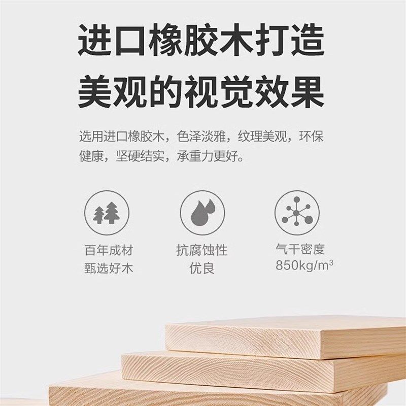 折叠凳实木梯凳家用小梯子多功能折叠梯加厚登高楼梯凳椅子两用,淘宝优惠券,粉丝福利购,淘宝优惠卷