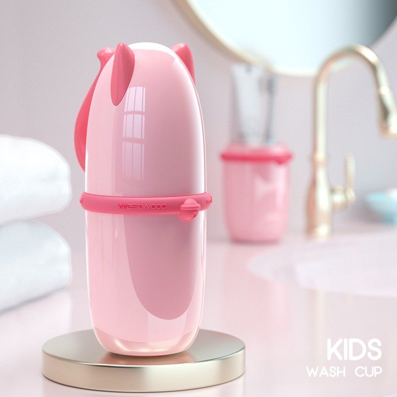 刷牙杯儿童洗漱杯套装便携式卡通可爱宝宝漱口杯子家用旅行牙刷盒,淘宝优惠券,粉丝福利购,淘宝优惠卷