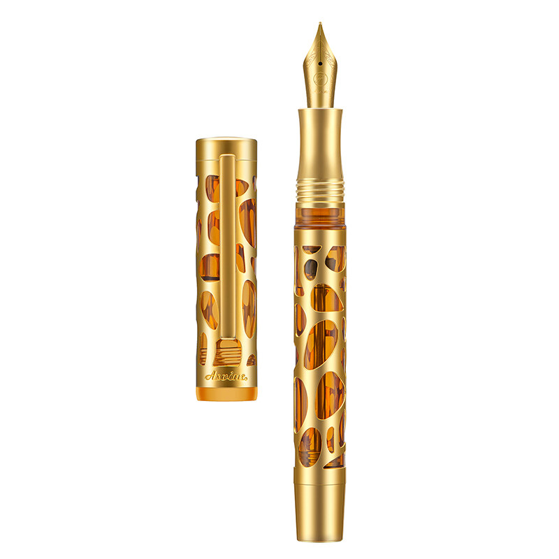 意斯华 Asvine V169负压上墨金属镂空钢笔 明尖书写商务高档套装,淘宝优惠券,粉丝福利购,淘宝优惠卷