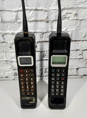 民俗老物件老式电话机手摇拨号拨盘磁石电话古董传呼机大哥大BB机