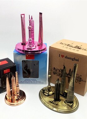 Shanghai souvenir Oriental Pearl Jinmao Tower world