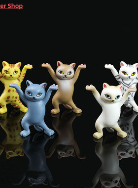 Enchanting Cat Pen Holder Black Cat Carrying Coffin Bracket