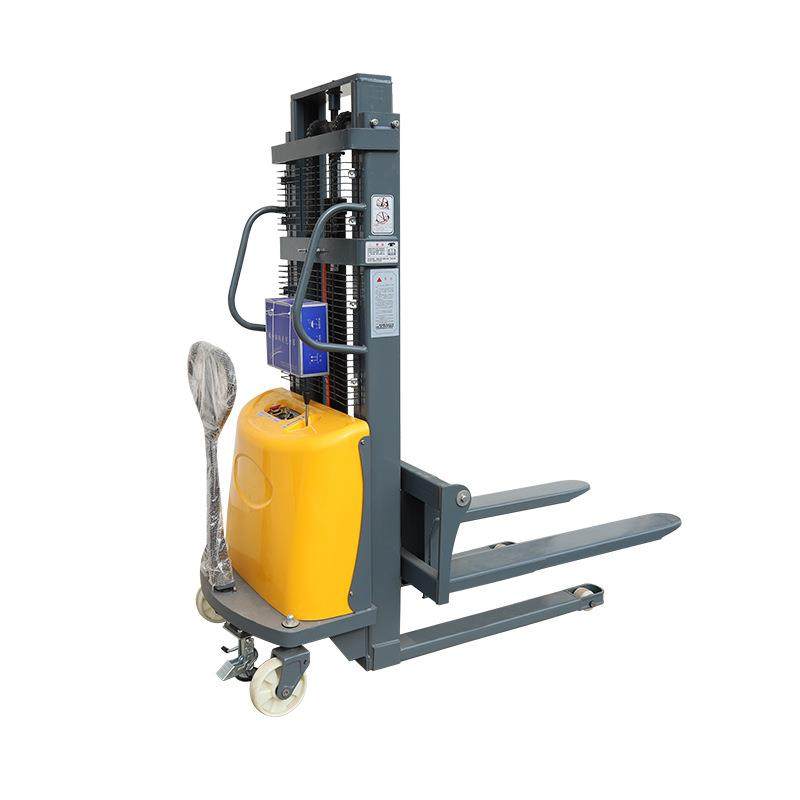 1吨2吨半电动堆高车 半电动叉车堆高车 半自动装卸叉车搬运升高车,淘宝优惠券,粉丝福利购,淘宝优惠卷