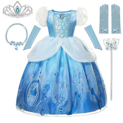 Rapunzel Princess Dress for Children Birthday Carnival Hallo - 图3