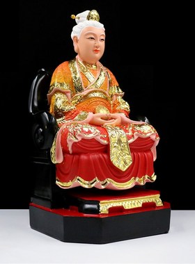 树脂神像 十二老母像无生老母白发老母家用工艺品桌面摆件