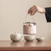 New Chinese style ladies portable quick cup tea set