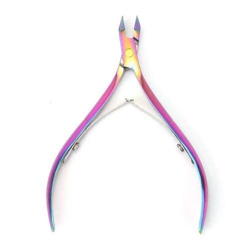 Colorful Nail Cuticle Nipper Clipper 1 Pcs Colorful Scissor - 图0