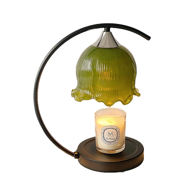 香薰融蜡灯高级氛围感无火熔烛灯铃兰女生卧室床头柜台小夜灯台灯,淘宝优惠券,粉丝福利购,淘宝优惠卷