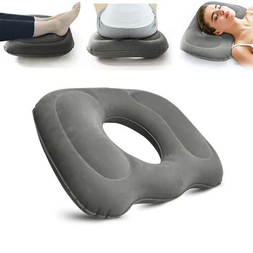 Inflatable Donut Hemorrhoid Seat Cushion Pad Massage Pillow - 图0