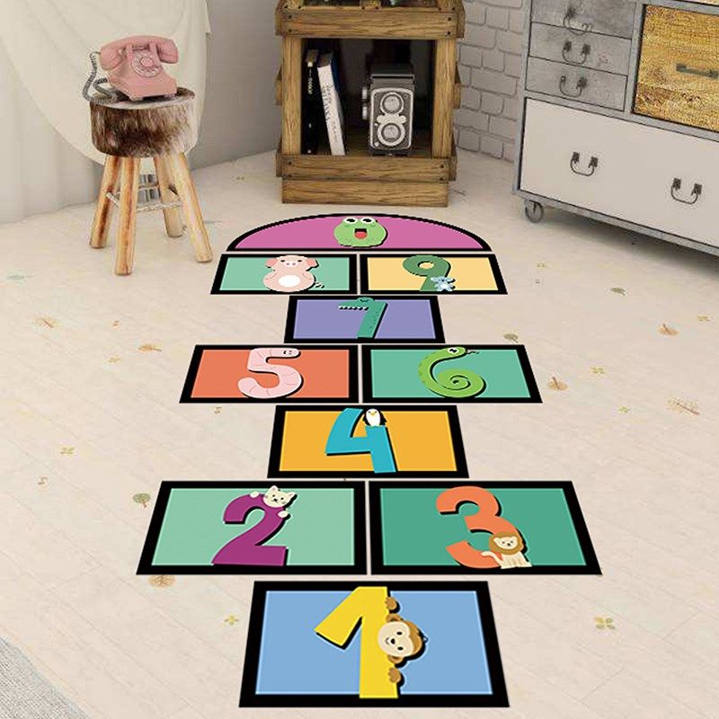 迷宫游戏防水耐磨防滑地贴纸幼儿园闯关学校课间亲子活动户外儿童,淘宝优惠券,粉丝福利购,淘宝优惠卷