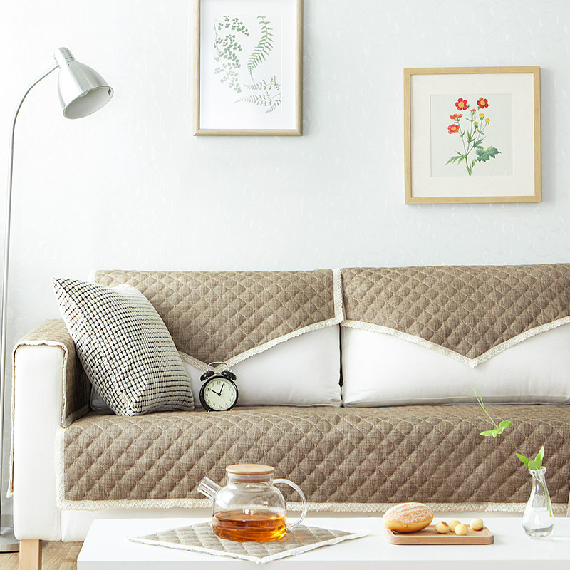 四季通用防滑沙发垫现代布艺沙发巾全包全盖欧式沙发沙发罩定制,淘宝优惠券,粉丝福利购,淘宝优惠卷