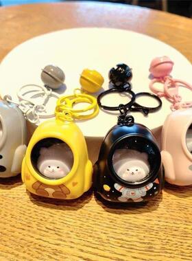 Cute Bear Bag Small Night Light Keychains Kawaii Bags Hang W