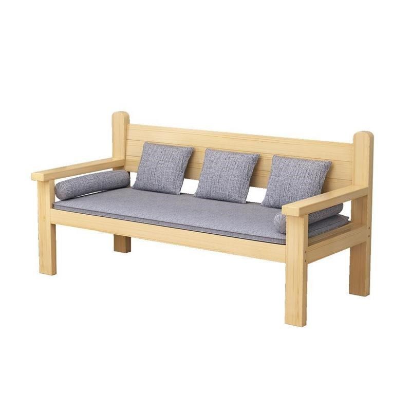 新款沙发椅单人椅客厅家用木沙发长椅阳台休闲靠背实木椅子原木,淘宝优惠券,粉丝福利购,淘宝优惠卷