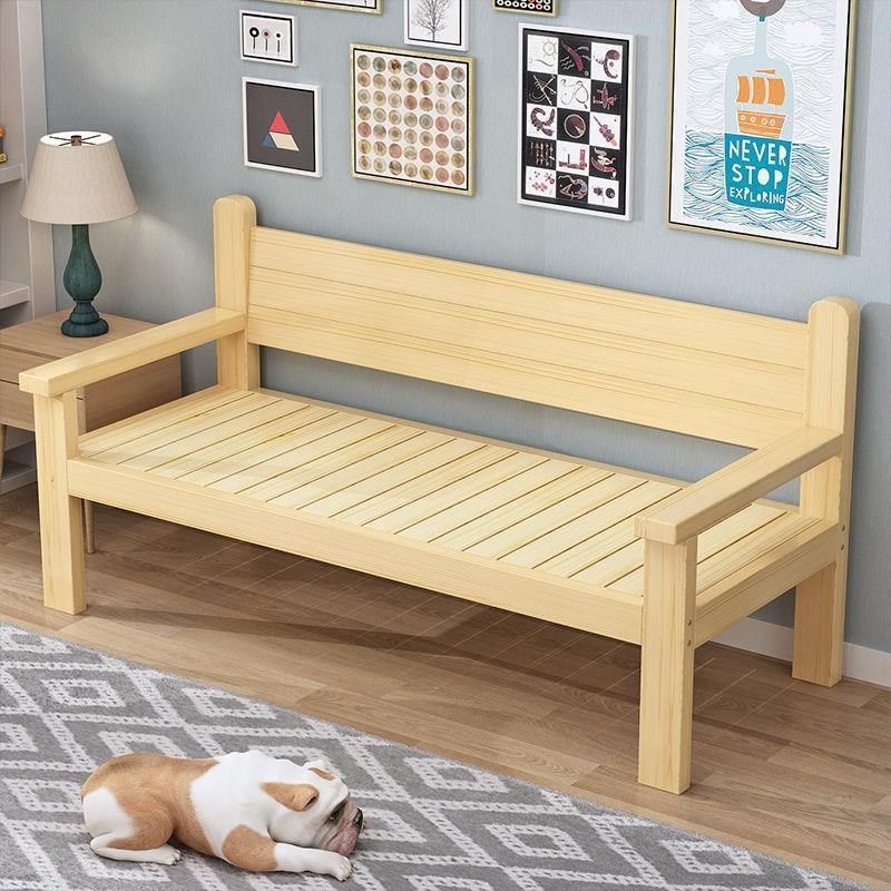 新款沙发椅单人椅客厅家用木沙发长椅阳台休闲靠背实木椅子原木,淘宝优惠券,粉丝福利购,淘宝优惠卷