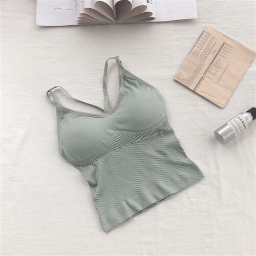 Women Cotton Underwear Push Up Bra Sexy Top Women Suspender - 图3