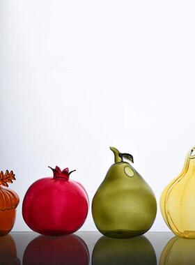 Creative Fruit Shaped Vase Home Decor Pomegranate Pumpkin Va