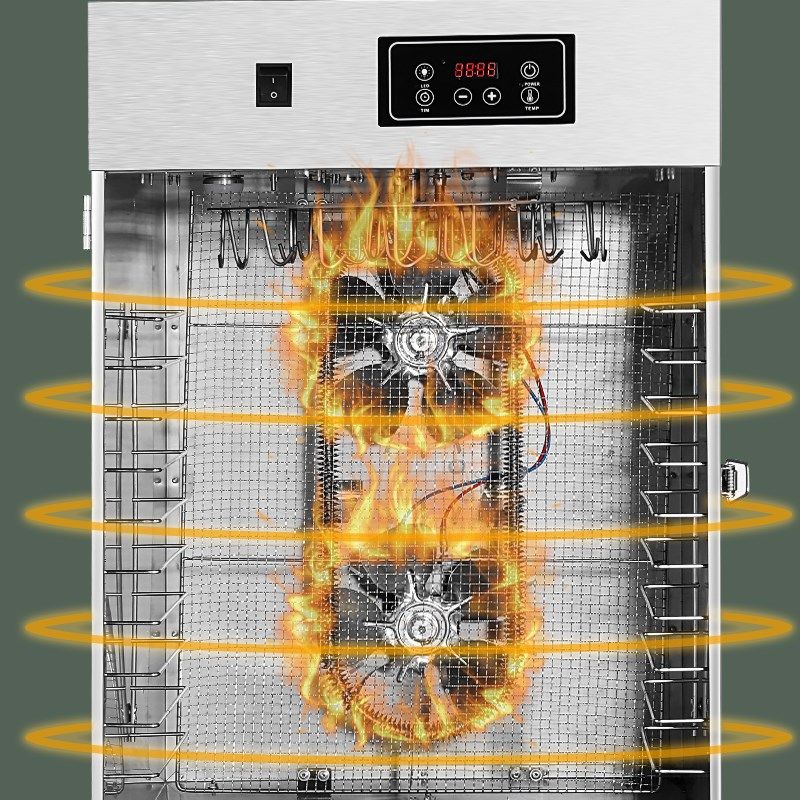 新款带烟熏腊肠腊肉食物烘干机小型家用多功能食品烘干机可以改装,淘宝优惠券,粉丝福利购,淘宝优惠卷