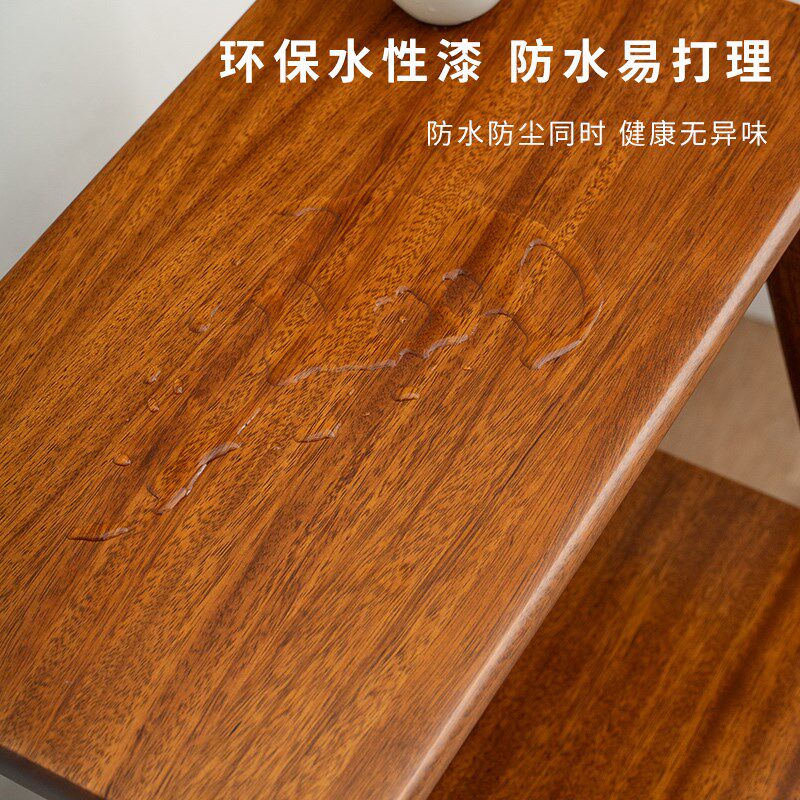 乌金木中式实木三步梯凳家用梯子折叠凳多功能椅子两用楼梯爬梯高,淘宝优惠券,粉丝福利购,淘宝优惠卷