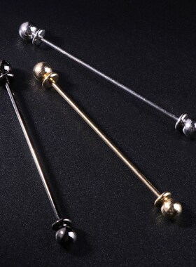 Men Shirt Pins Tie Clip Collar Clasp Luxury Business Wedding