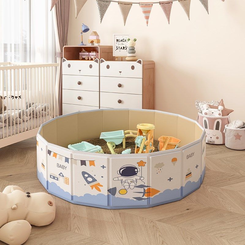 儿童沙子玩具室内决明子沙滩玩具套装仿瓷沙家用围栏挖沙池海洋球,淘宝优惠券,粉丝福利购,淘宝优惠卷