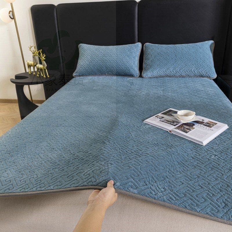 类泰国乳胶凉席暖垫三件秋冬保暖炕垫子天然橡胶软垫席子床垫,淘宝优惠券,粉丝福利购,淘宝优惠卷