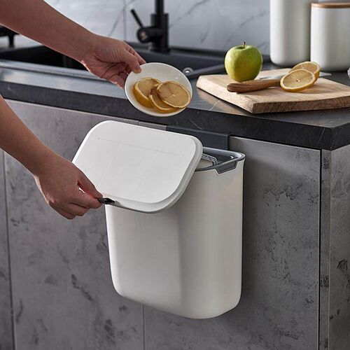 kitchen accessories  Wall-mounted trash can Storage trash - 图1