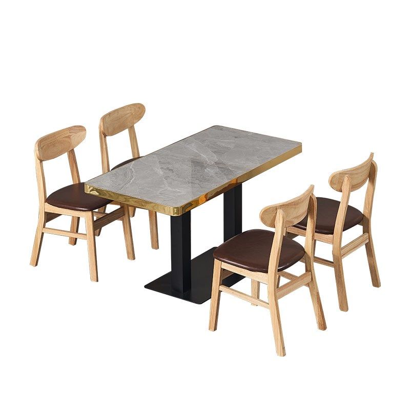 岩板餐桌商用饭馆小吃麻辣烫串串香烧烤火锅桌店桌椅组合商用,淘宝优惠券,粉丝福利购,淘宝优惠卷